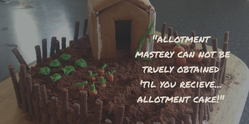 Is your allotment taking over the rest of your life?  Is it always on you mind? You might have an Allotment Obsession.