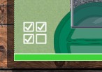 screenshot showing the multi select icon at the bottom left of the VegPlotter vegetable garden planner window.
